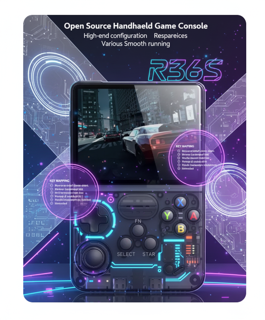 R36S Holographic Design