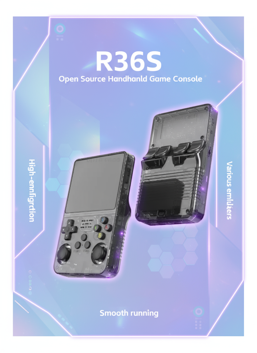 R36S Futuristic Showcase